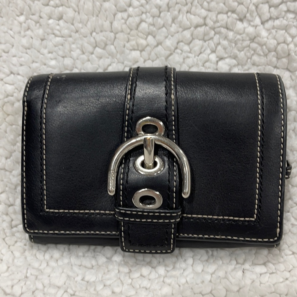 Coach wallet. Black.